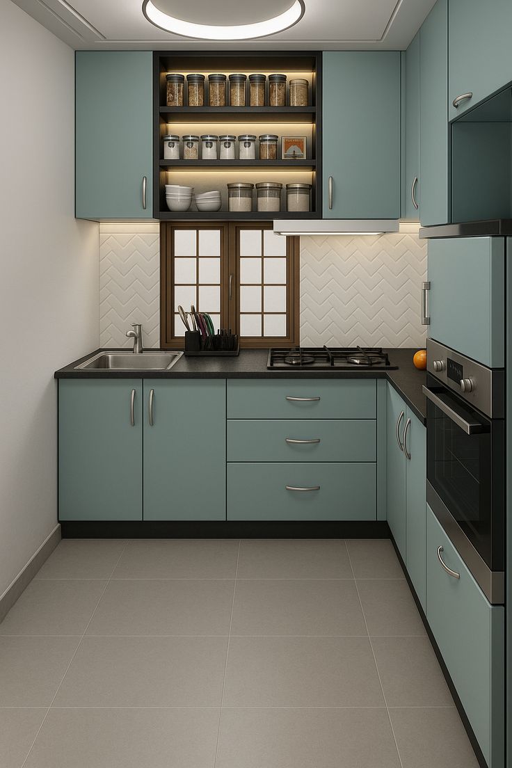 Contemporary Kitchen Interior